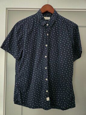 7 Diamonds Mens Short Sleeve button down shirt